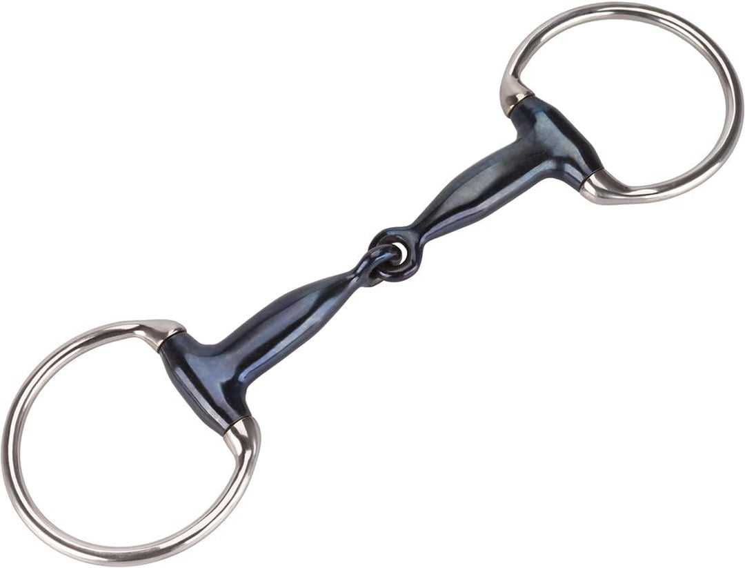 Equinate Olivenkopfgebiss Sweet Iron 16mm einfach gebrochen 14,5cm - Anatomisch geformt - fördert di