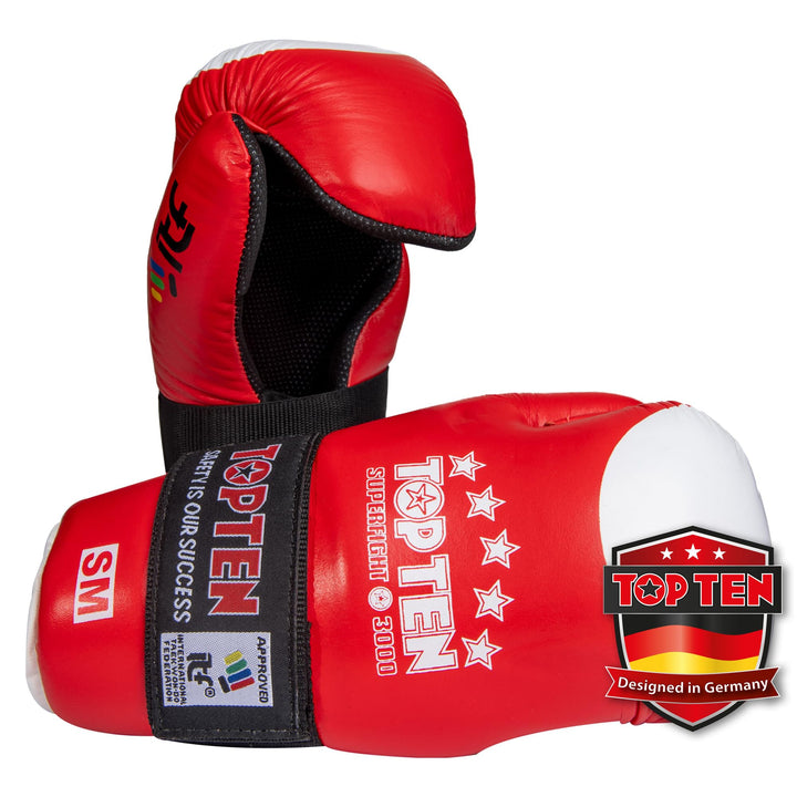 TopTen Open Hands „ITF Superfight 3000“ Rot L-XL, Rot L-XL