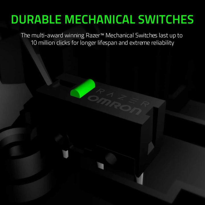 Razer DeathAdder Essential Gaming-Maus: Optischer Sensor mit 6400 DPI, 5 programmierbare Tasten, mec