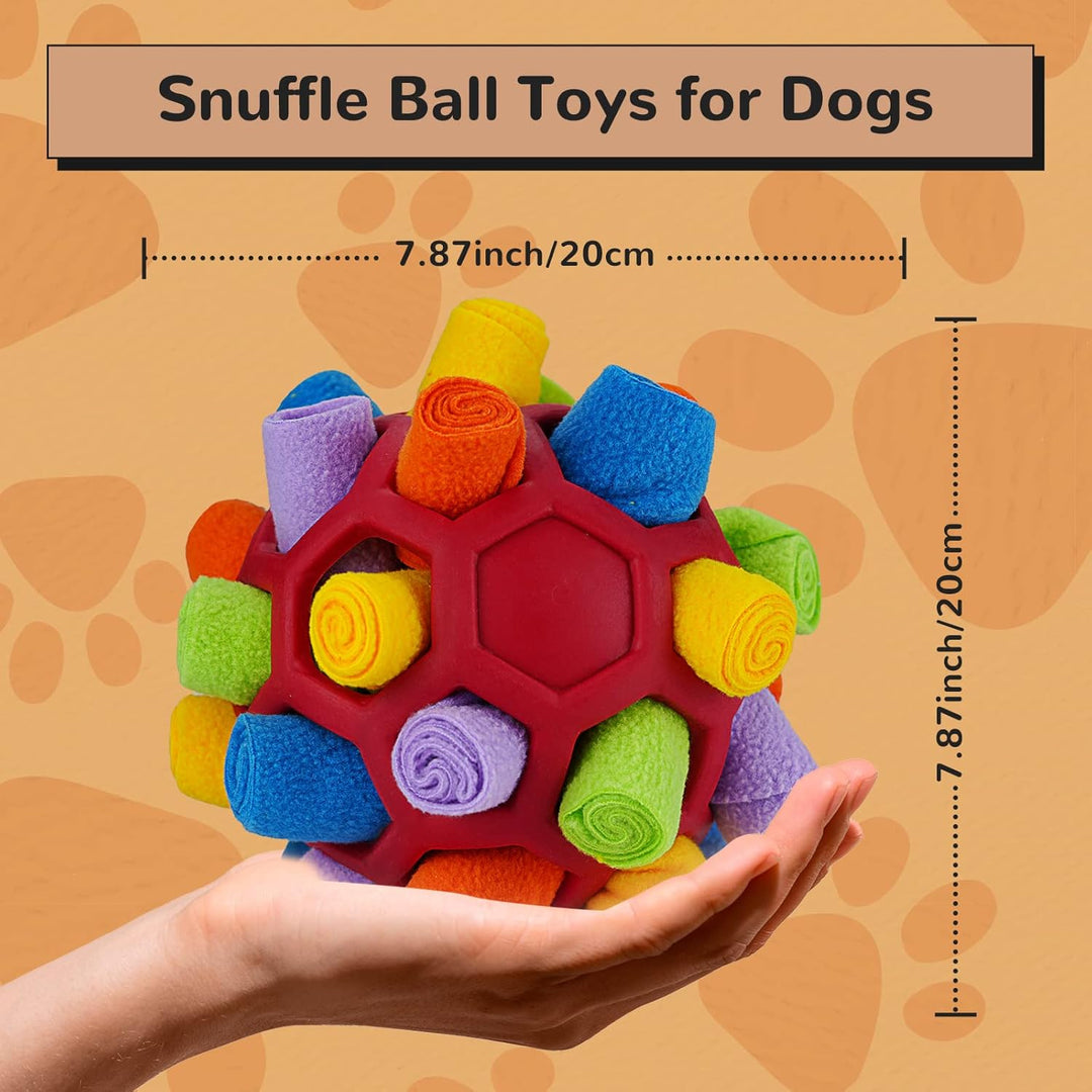 Schnüffelball für Hunde, Schnüffelteppich Schnüffelspielzeug Interaktive Hundespielzeug tragbarer Ha