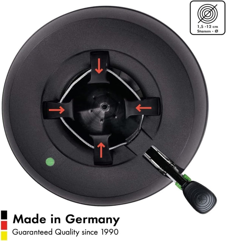 Krinner Green Line Comfort Grip S Recycling Christbaumständer Weihnachtsbaumständer inkl. Fusspedal