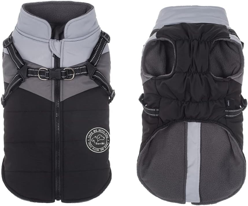 Wasserdichter Hundemantel Winter Warme Jacke Winddichte Haustierkleidung Hundejacke Outfit für klein