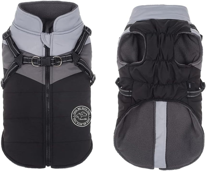 Wasserdichter Hundemantel Winter Warme Jacke Winddichte Haustierkleidung Hundejacke Outfit für klein