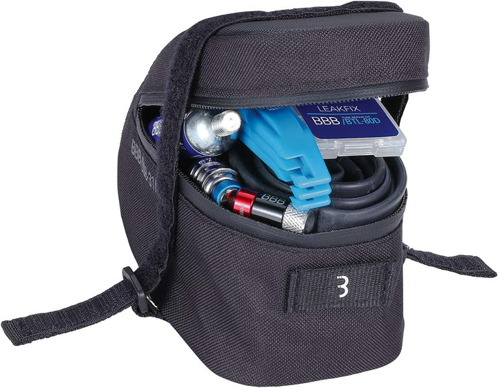 BBB Cycling Fahrrad satteltasche für universal bander fur einfache Montage auf Mountainbike Rennrad