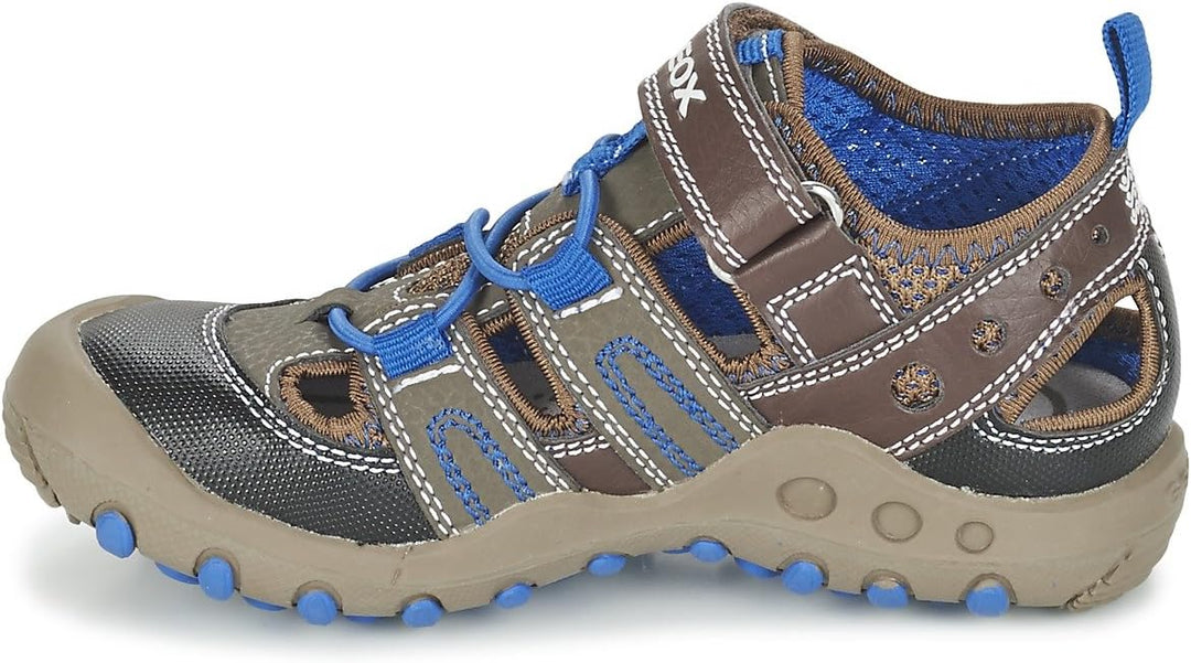 Geox Jungen Jr Sandal Kyle A Geschlossene Sandalen 29 EU Braun Brown Royalc6453, 29 EU Braun Brown R