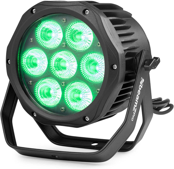 BeamZ Professional PRO BWA410 - PAR Strahler - LED Effektstrahler - 7x 10 Watt Outdoor LED PAR Strah
