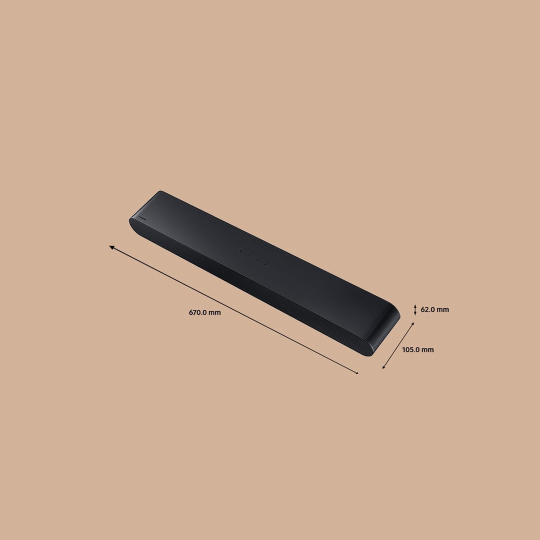 Samsung Soundbar HW-S60D/ZF S Serie, 7 Lautsprecher, Wireless Dolby Atmos, 5.0-Kanal-Audio, Q-Simpho