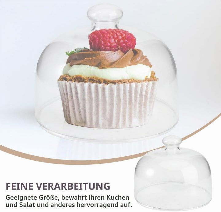 Kuchen Glasglocke Glas Käseglocke Kuchenglocke Tortenplatte Haube Glaskuppel Torten Glashaube Käsepl