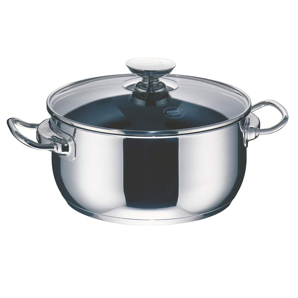 Berndes Kochtopf Injoy Special Edition 16 cm, Induktion, Kochtopf aus Edelstahl, allherdtauglich, To
