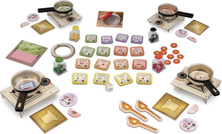 Heidelberger Spieleverlag, HeidelBÄR Games - A la carte - Kochspiel, für 2-4 Spieler, ab 8 Jahren -
