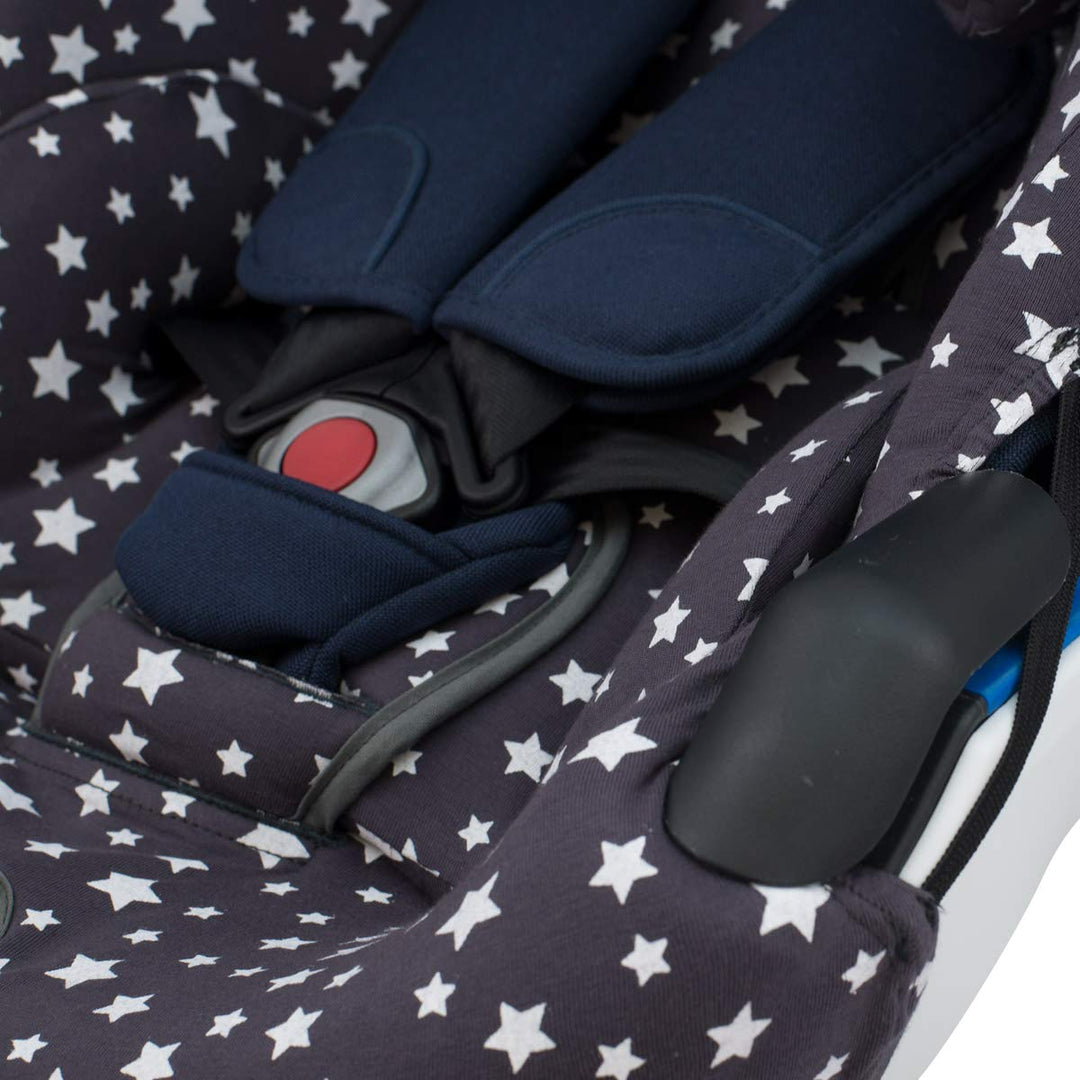 JYOKO KIDS Bezug kompatibel mit Besafe Modular gr 0 (Winter Sky), Winter Sky