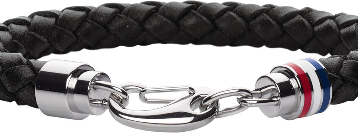 Tommy Hilfiger Jewelry Armband für Herren aus Leder Schwarz - 2700510