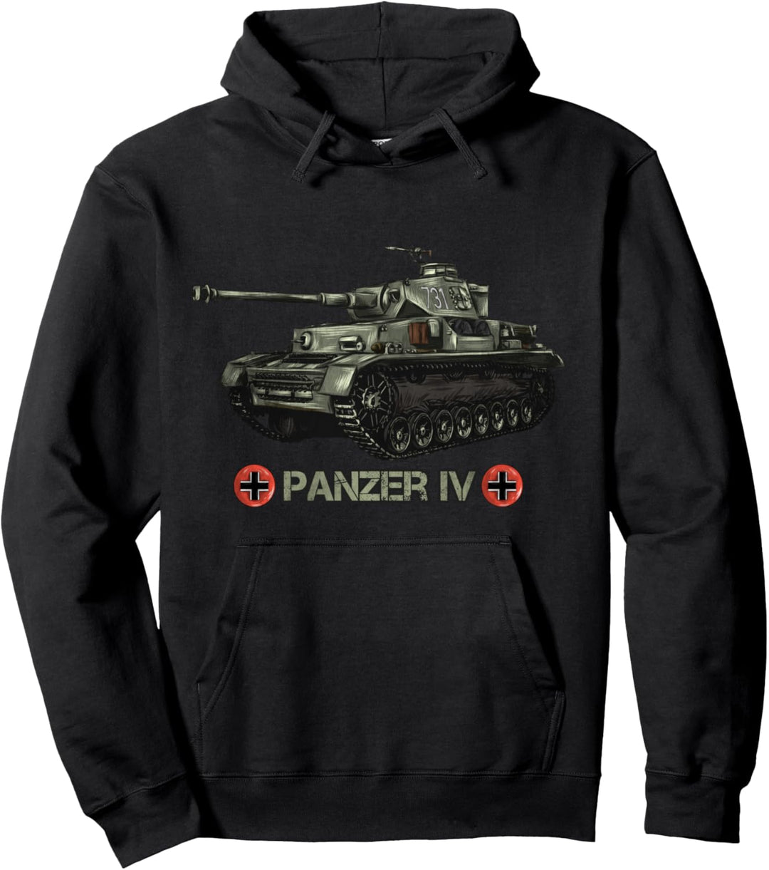 2. Weltkrieg Deutsche Panzer Panzer IV (4) Erinnerungsstücke Pullover Hoodie