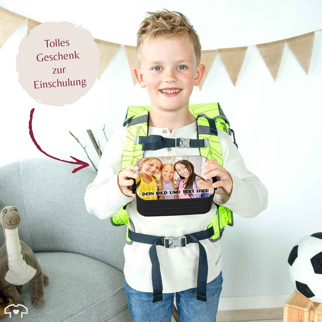 Kinder Bento Box Midi für Mepal Bentobox - Brotbox Dein Bild und Text I Custom Text und Foto Lunchbo