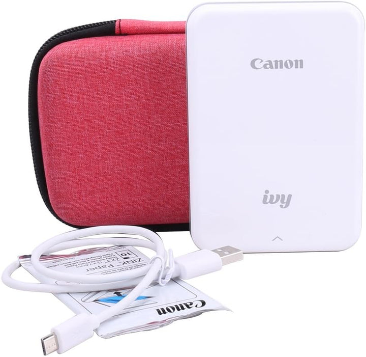Aenllosi Hart Taschen Hülle für Canon Zoemini 2/Zoemini/S2/S Mobiler Fotodrucker (Rot), Rot