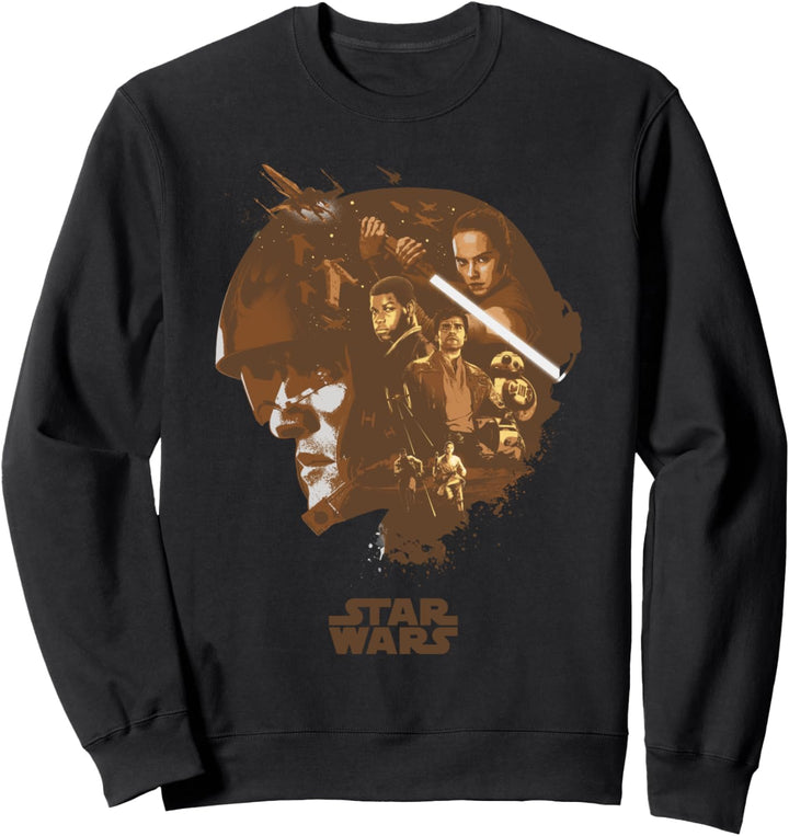 Star Wars Poe Head Fill Sweatshirt