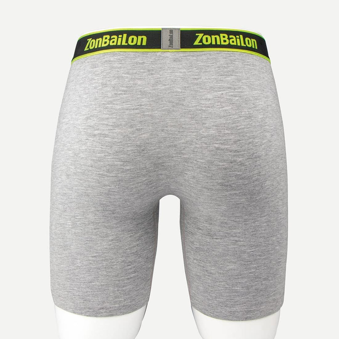 ZUOLAIYIN Bambus Boxershorts für Herren Atmungsaktiv Weicher Beutel Unterwäsche Shorts Sportliche Sp