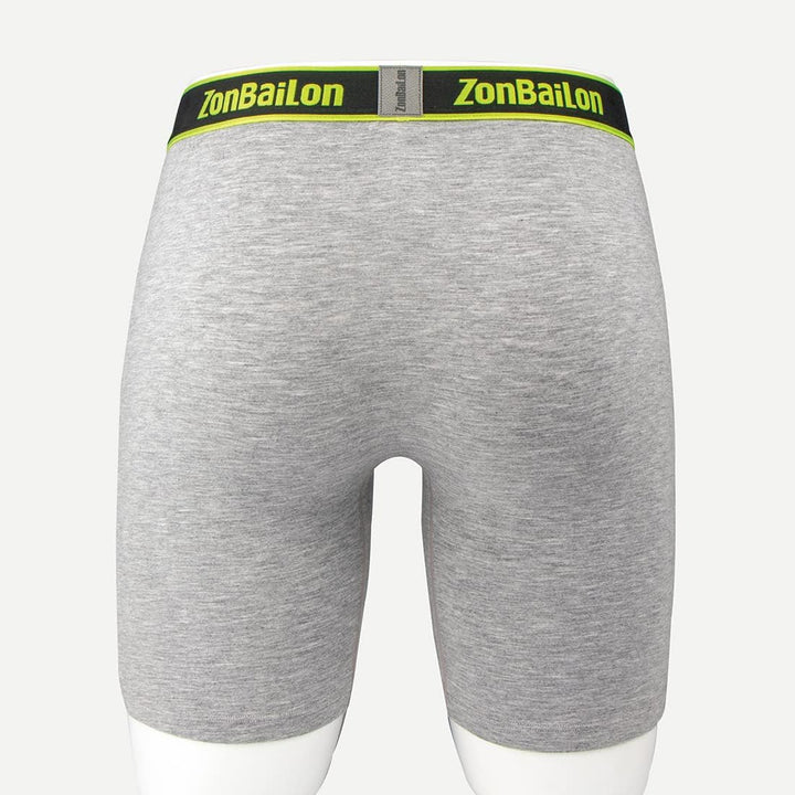 ZUOLAIYIN Bambus Boxershorts für Herren Atmungsaktiv Weicher Beutel Unterwäsche Shorts Sportliche Sp