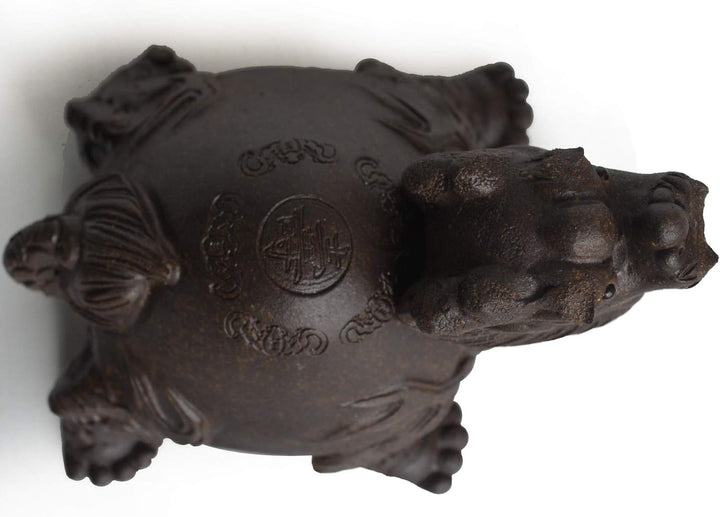 YXHUPOT Chinesische Drache Schildkröte Tee-Dekoration Haustier Zisha Ton Lucky Fengshui Home