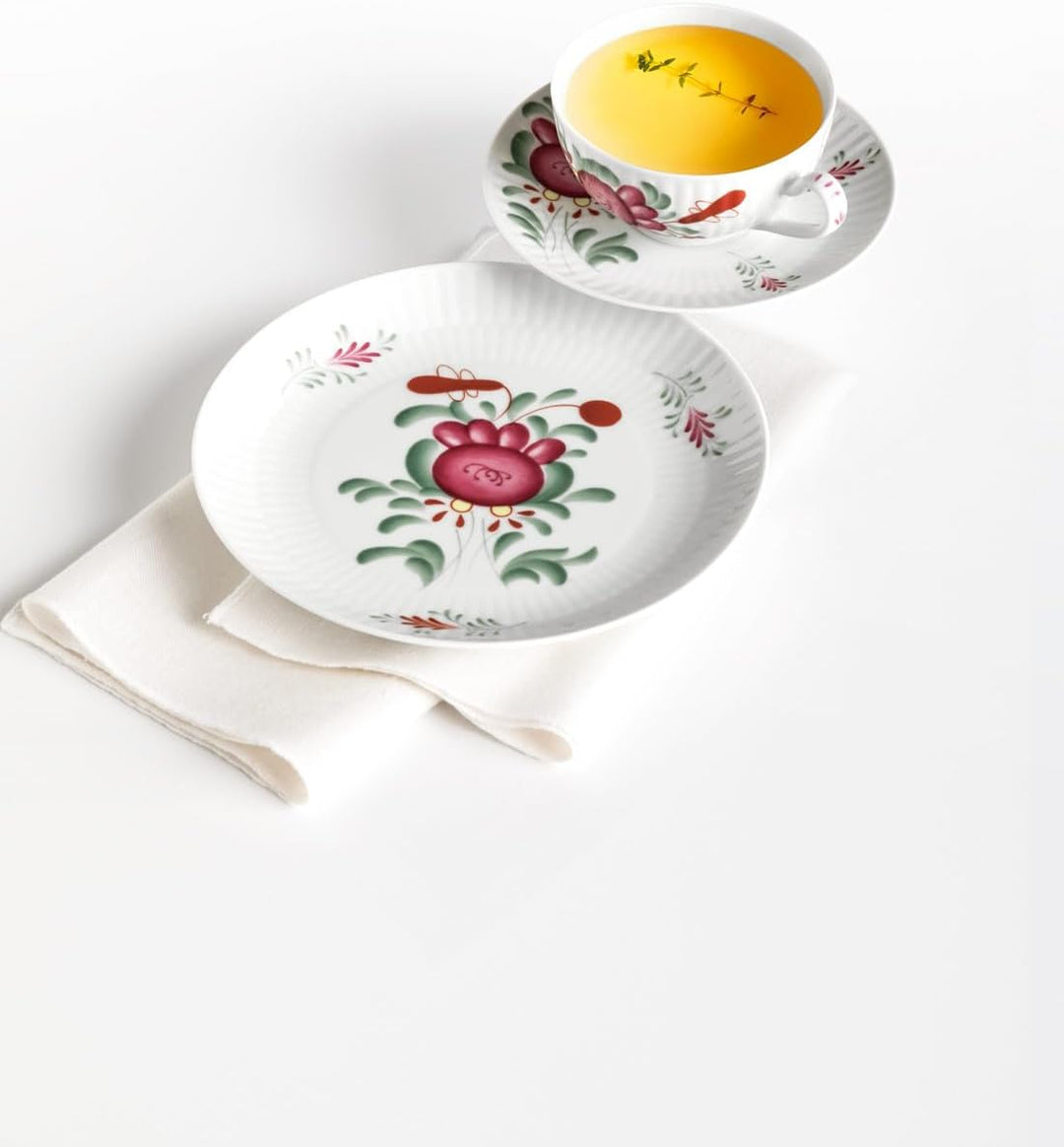 Seltmann Weiden, Teeservice 18-teilig klein, Amina Ostfriesenrose Ostfriesenrose 18-teilig (1er Pack
