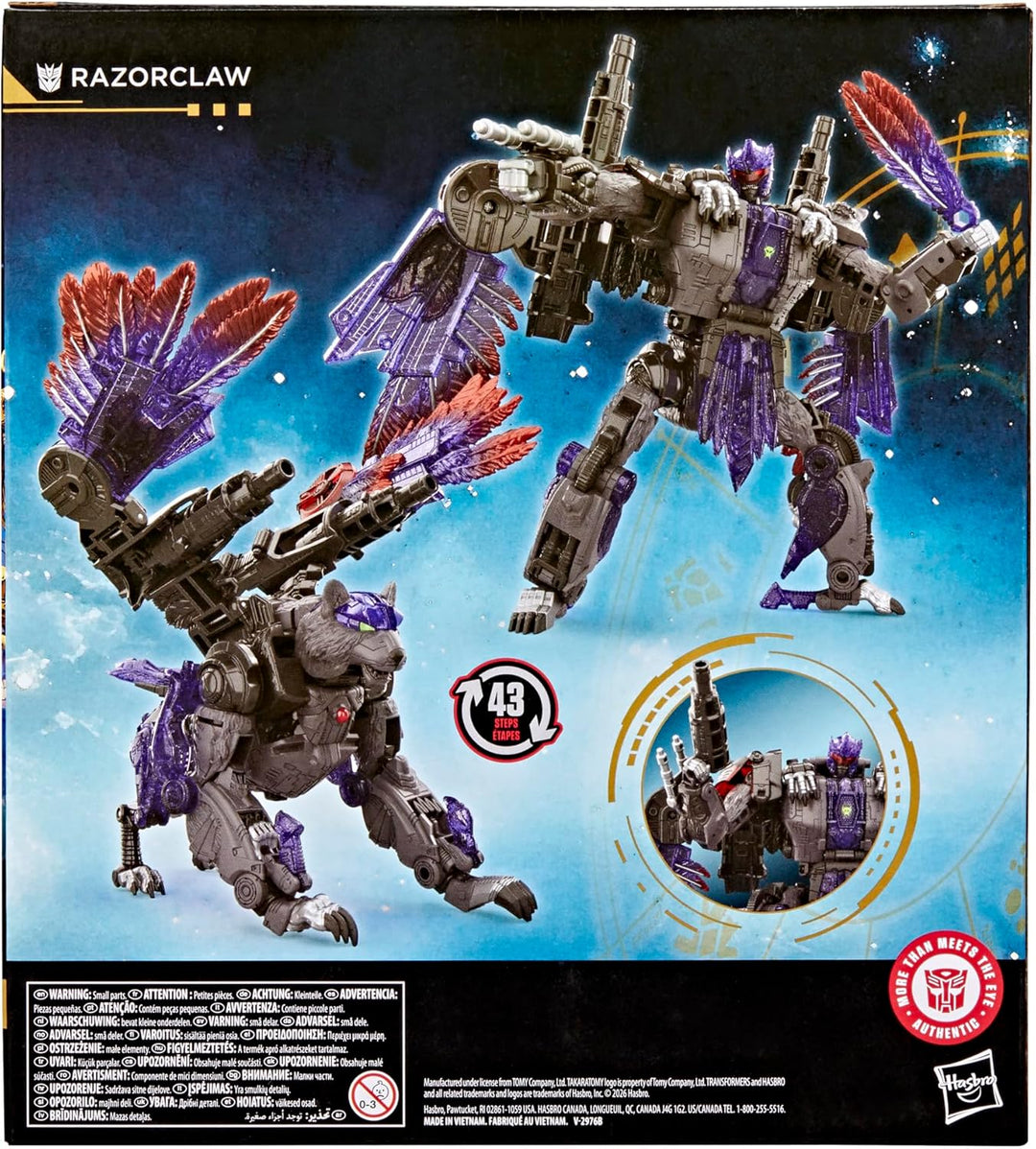 Transformers Age of The Primes Leader-Klasse Razorclaw Action-Figur
