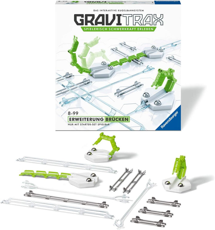 Ravensburger GraviTrax Kugelbahn - Erweiterung Brücken 26120, für Kinder ab 8 Jahren und Erwachsene