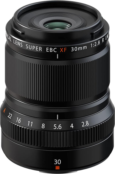 Fujifilm XF30mm F2.8 R LM WR Macro, 4547410485868, schwarz