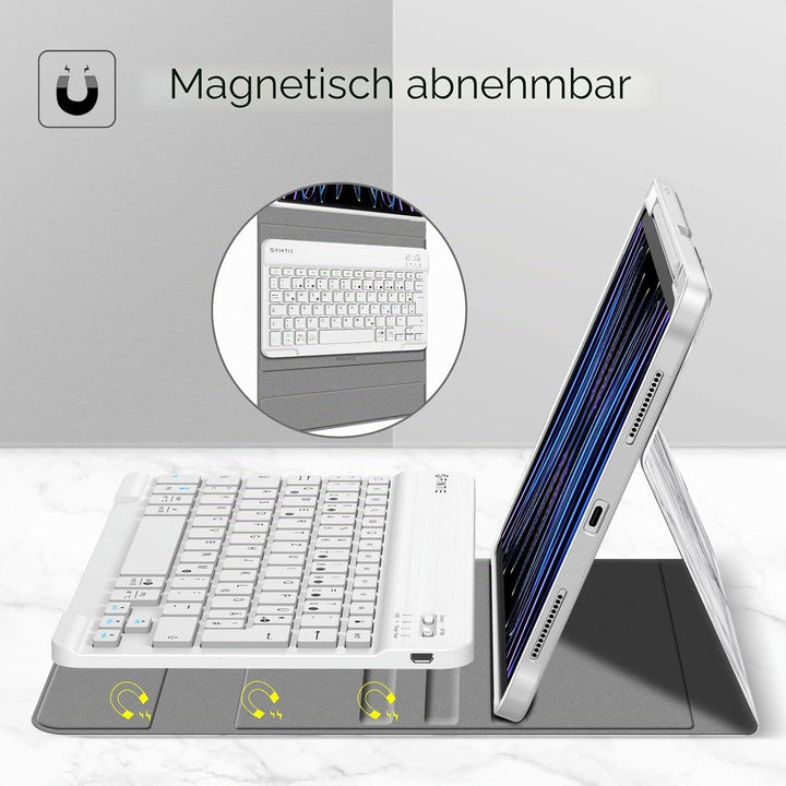 FINTIE Tastatur Hülle für iPad Pro 11 2022 (4. Generation)/ iPad Pro 11 2021(3. Generation)/ 2020/20
