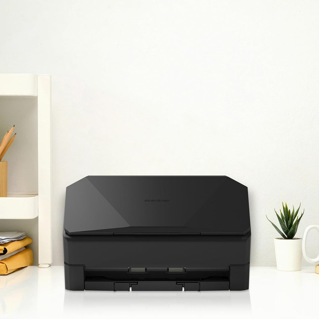 ScanSnap iX2400 (schwarz) A4-Scanner - Ultraschnelles 45 ppm Duplex-Scanning, automatischer Dokument