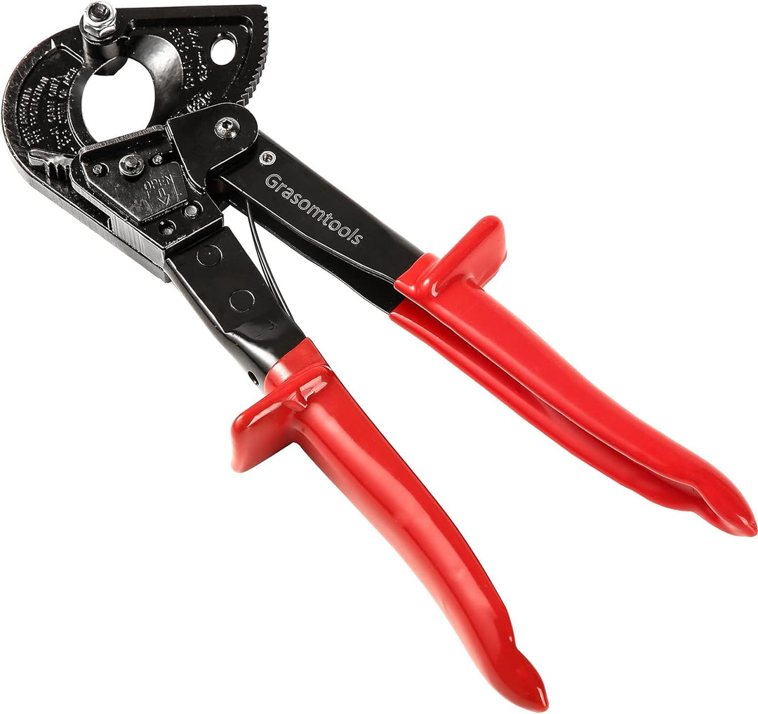 Ratschen-Kabelschneider, Ratschenschneider und Drahtkabelschneider, schneidet bis zu 240 mm², HS325A