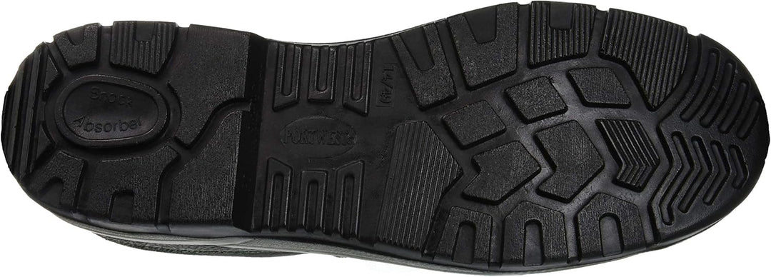 Portwest Steelite Sicherheitsstiefel S1, Grösse: 49, Farbe: Schwarz, FW21BKR49 49 EU Schwarz, 49 EU