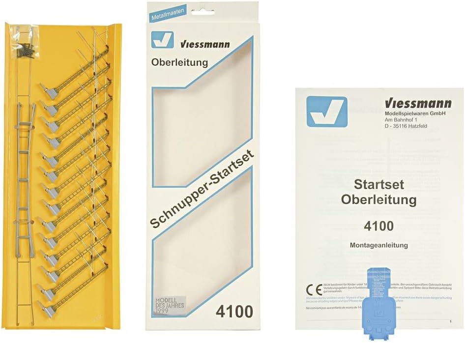 Viessmann 4100 - H0 Startset Oberleitung