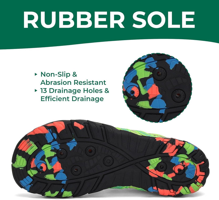 SAGUARO Badeschuhe Kinder Wasserschuhe Schwimmschuhe Jungen Mädchen Aquaschuhe Strandschuhe rutschfe