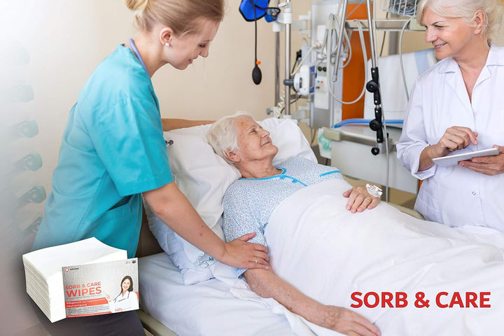 500 Stück Pflegetücher/Einmalwaschlappen Baby - trocken, seifenfrei, aus Zellulose - für Baby, Kosme