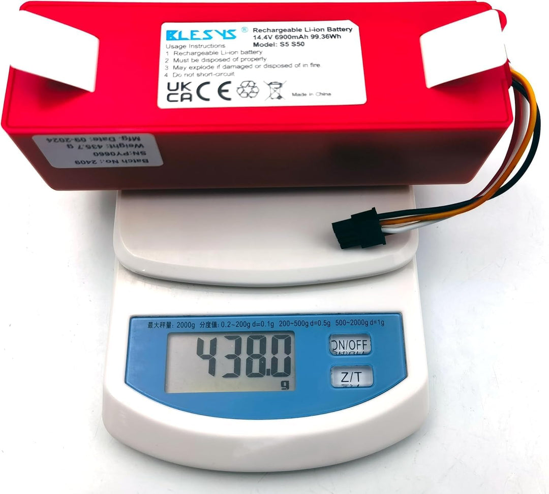 BLESYS Ersatzakku für Roborock S8 Max/Max Ultra/MaxV Ultra/Pro Ultra Series