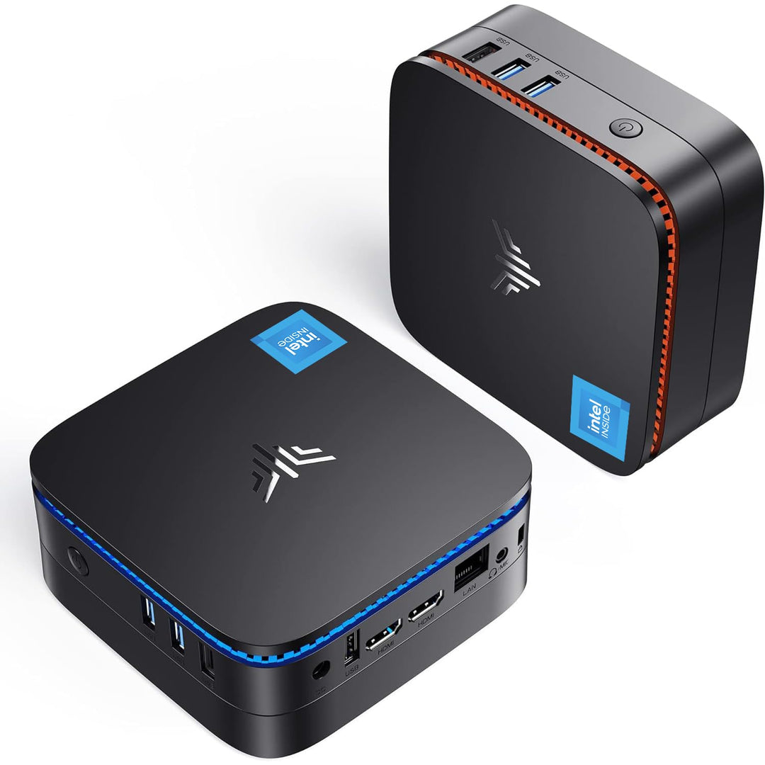 Mini PC, Intel Celeron N5105 2.9GHz 16GB RAM 512GB SSD M.2 Micro Desktop Computer, 4K UHD, WLAN, Gig