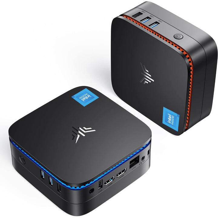 Mini PC, Intel Celeron N5105 2.9GHz 16GB RAM 512GB SSD M.2 Micro Desktop Computer, 4K UHD, WLAN, Gig