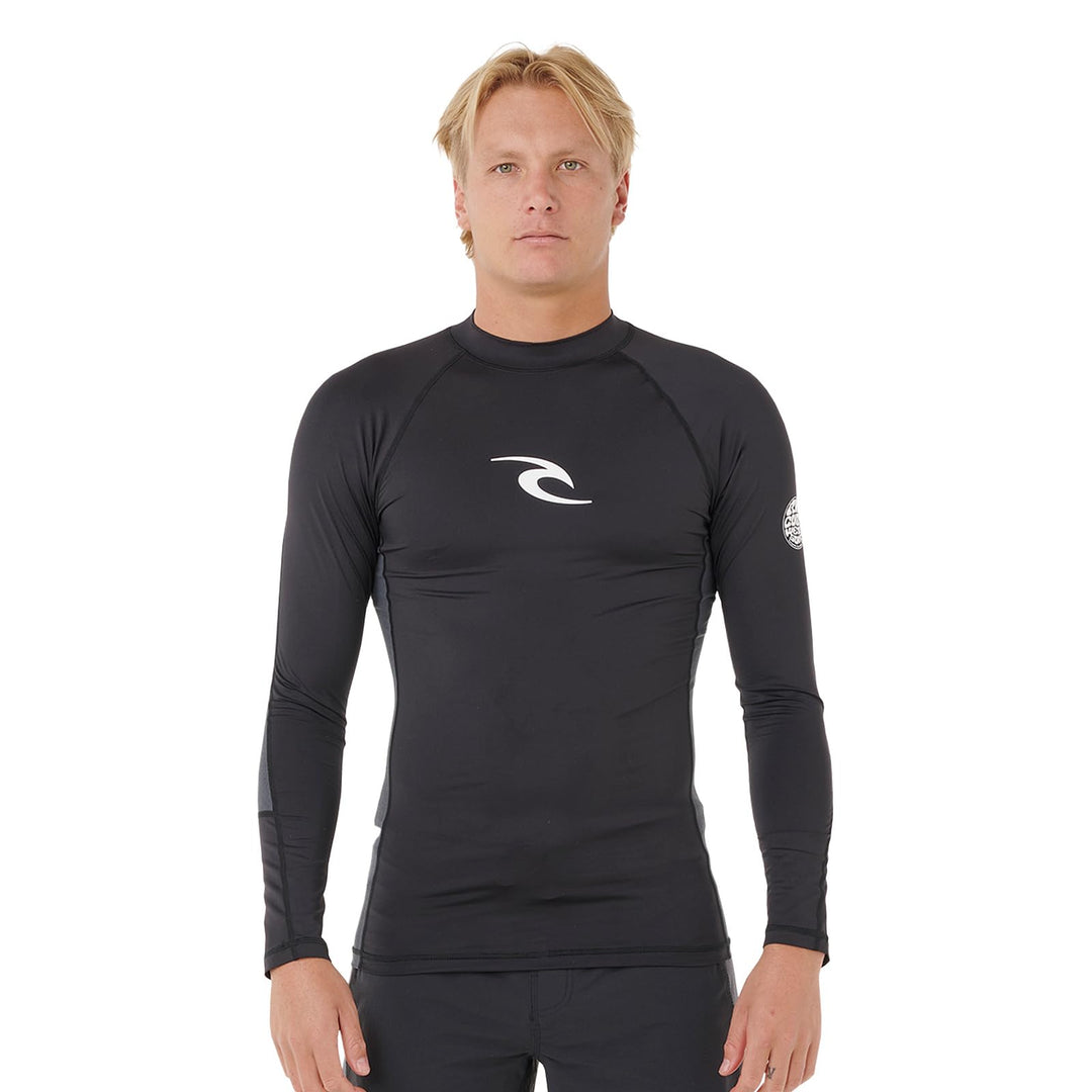 Rip Curl 2026 Männer Waves Perf Long Sleeve Vest 16FMRV - Black XXL, XXL