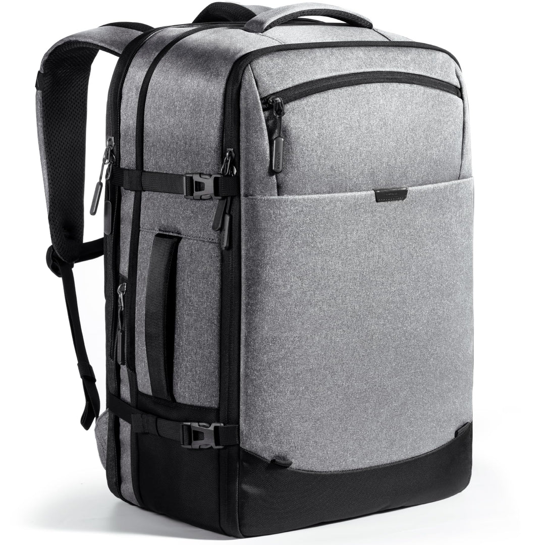 Inateck 38.5-46.2 L Reiserucksack Erweiterbarer Herren Damen Handgepäck Flugzeug Rucksack, 15.6 Zoll