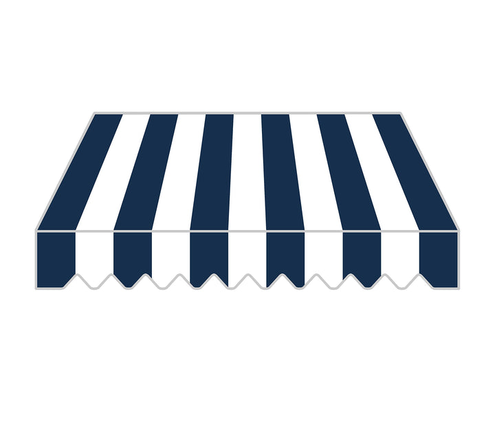 home Trends Markisenstoff 4m Markise mit Volant 4 x 3 m Markisenbespannung ersatzstoff 387 x 300cm B