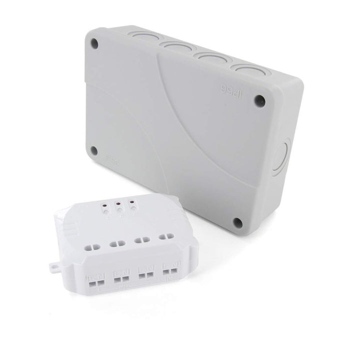 DiO Connected home EIN/Aus-Modul mit 3 Kanälen und wasserdichtem Gehäuse