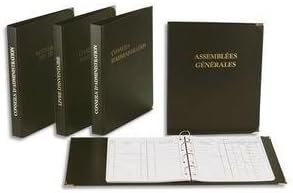 Exacompta – Ref. 4606E – 1 Register, 32 x 26 cm, 4 Ringe mit Nachfüllpack für 100 Blatt – allgemeine