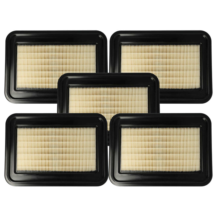 vhbw 5x Flachfaltenfilter kompatibel mit Makita VC4210M Staubsauger - Filterelement