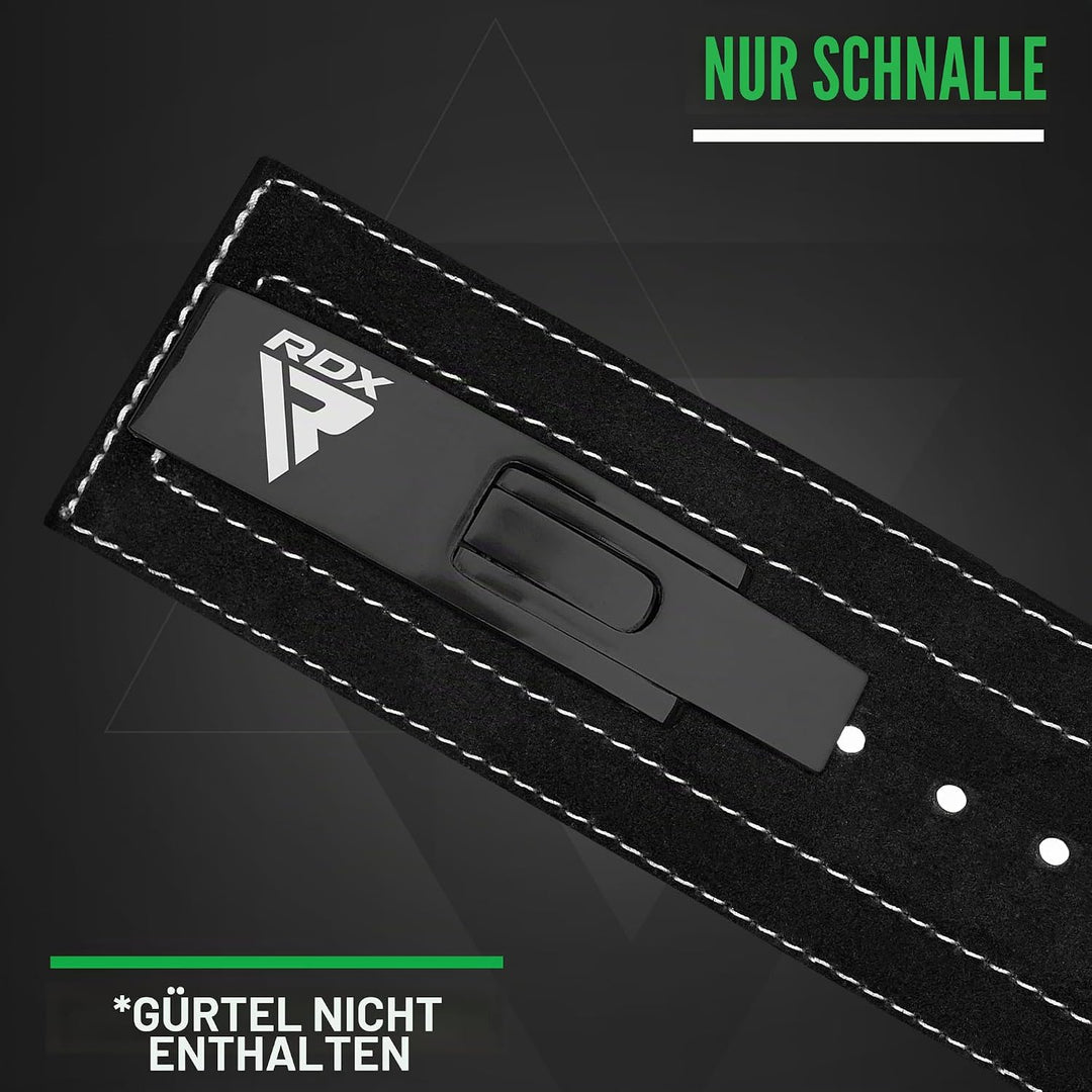 RDX Ersatz-Hebelschnalle für Gewichtheber Powerlifting-Gürtel, Edelstahl, verchromte Guss-Legierung,