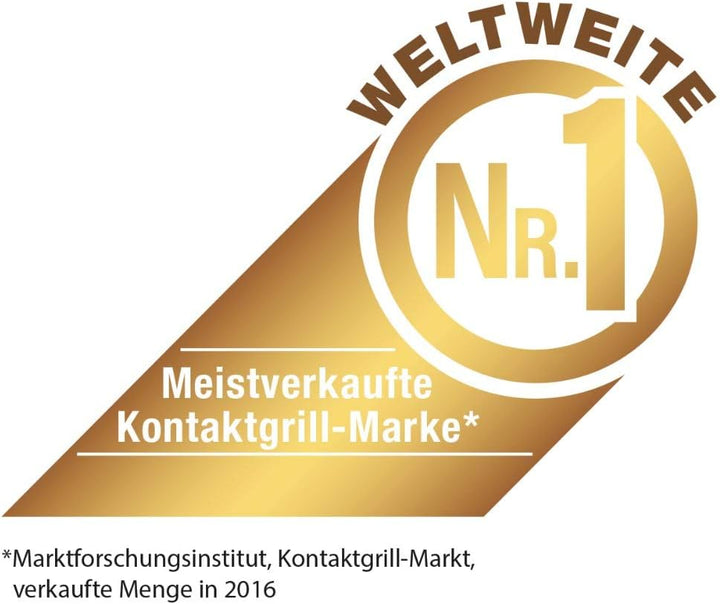 George Foreman 18840-56 Fitnessgrill Compact, 18 x 13 cm grosse Grillfläche, schwarz, 18 x 13 cm