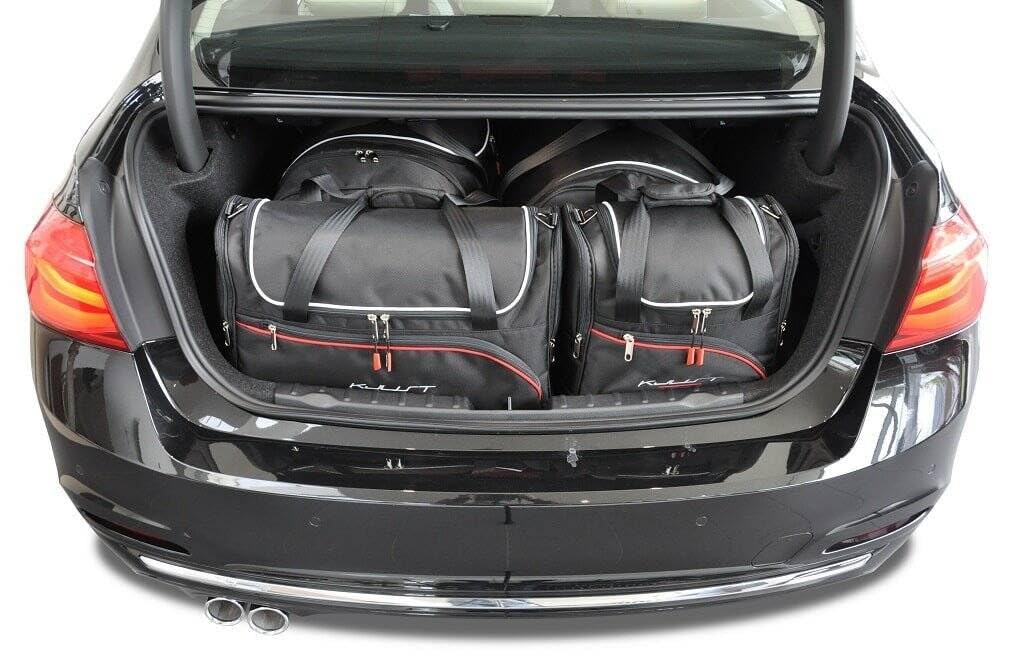KJUST Dedizierte Reisetaschen 4 stk kompatibel mit BMW 3 LIMOUSINE F30 2012-2018