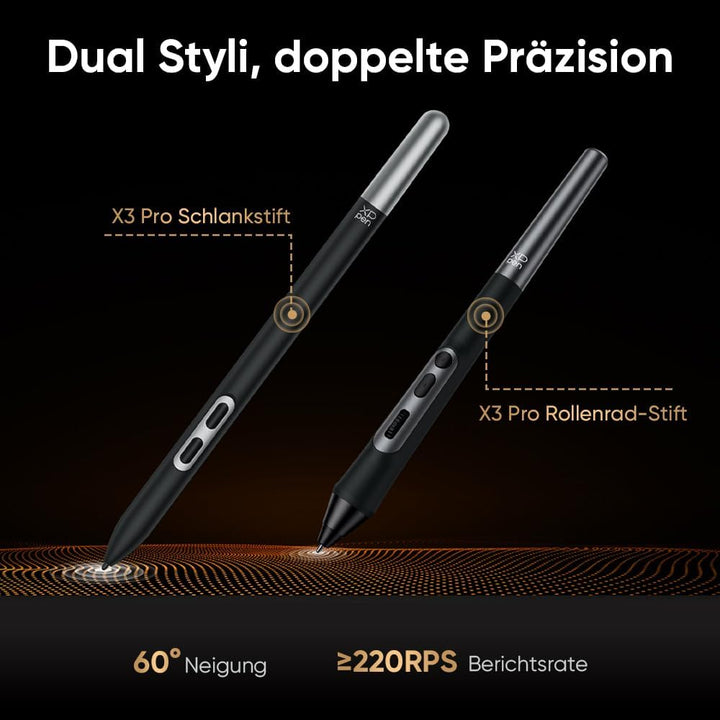 XPPen Artist Pro 19 (Gen 2) 4K Grafikdisplay, 156% sRGB Zeichnentablett, 18,4-Zoll-Bildschirm mit 16