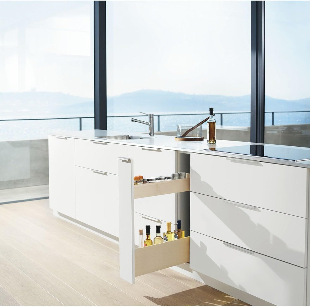 BLUM MOVENTO TIP-ON 766H Schubladenschienen, 450mm Vollauszug 70kg, 1 Paar inkl. Kupplung und Montag
