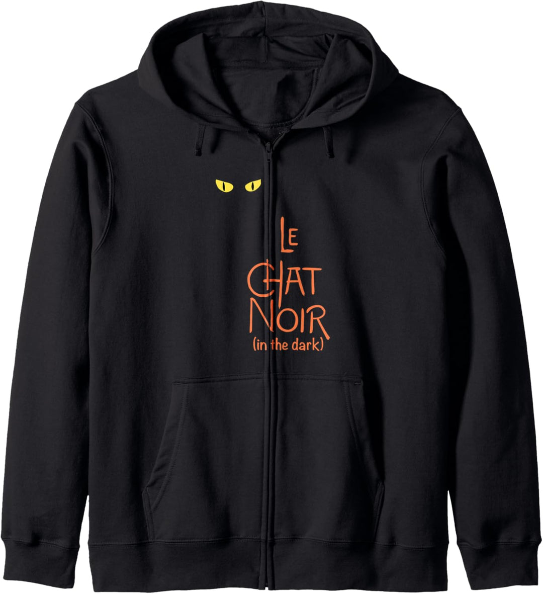 Le Chat Noir im Dunkeln Kapuzenjacke