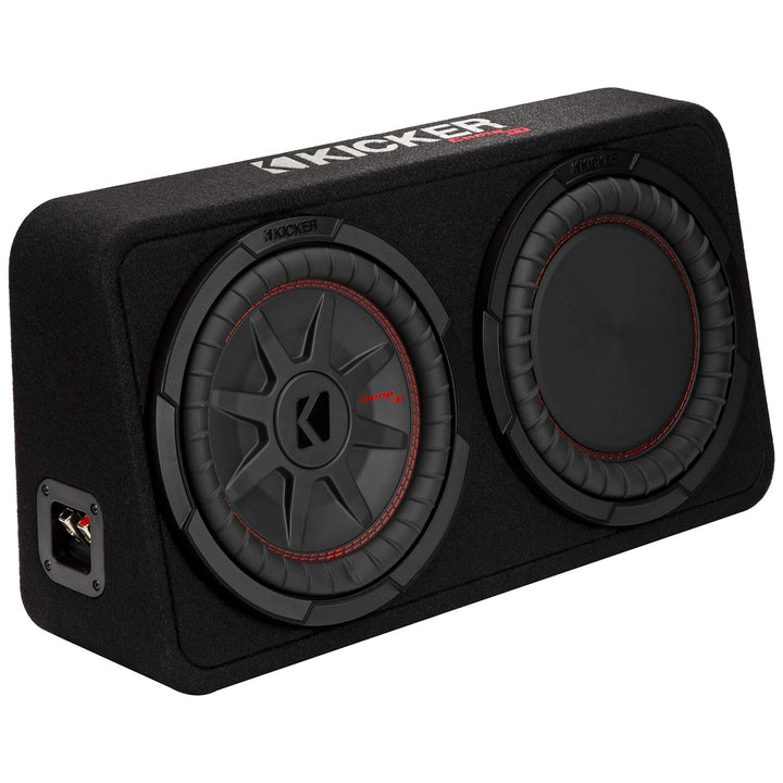 KICKER TCompRT102 (TCWRT102-48) - 25 cm Passiv Subwoofer mit 800 Watt (RMS: 400 Watt)